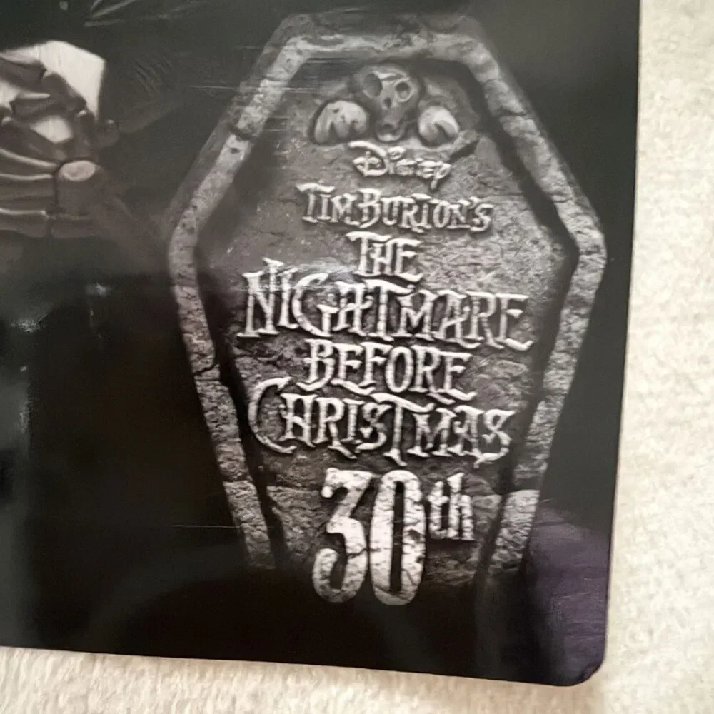 NWT Disney Nightmare Before Christmas Oogie Boogie Plush Backpack 30th ANNIV